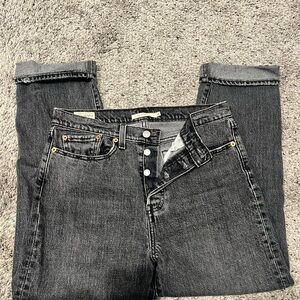 Levi's Women's Straight Leg Jeans - Black